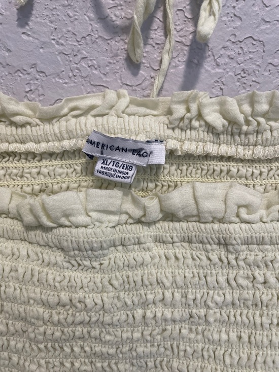 American Eagle Outfitters Size XL Women's Bright Green Crop-top Cotton - Picture 3 of 8